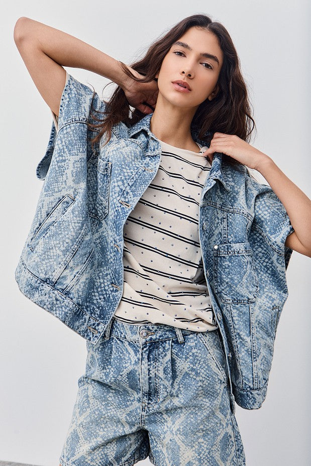 KAMIZELKA JEANSOWA (OVERSIZE)
