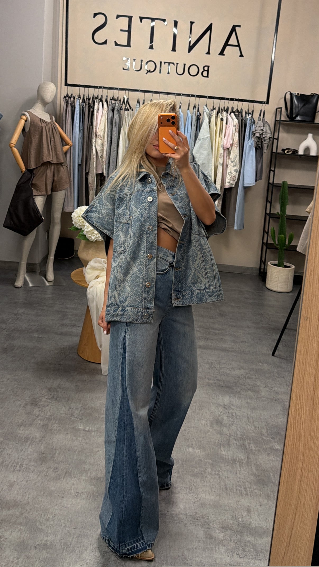 SPODNIE JEANSOWE ERIKA