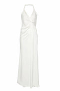 SUKIENKA HALTER MAXI Z ZAMKIEM