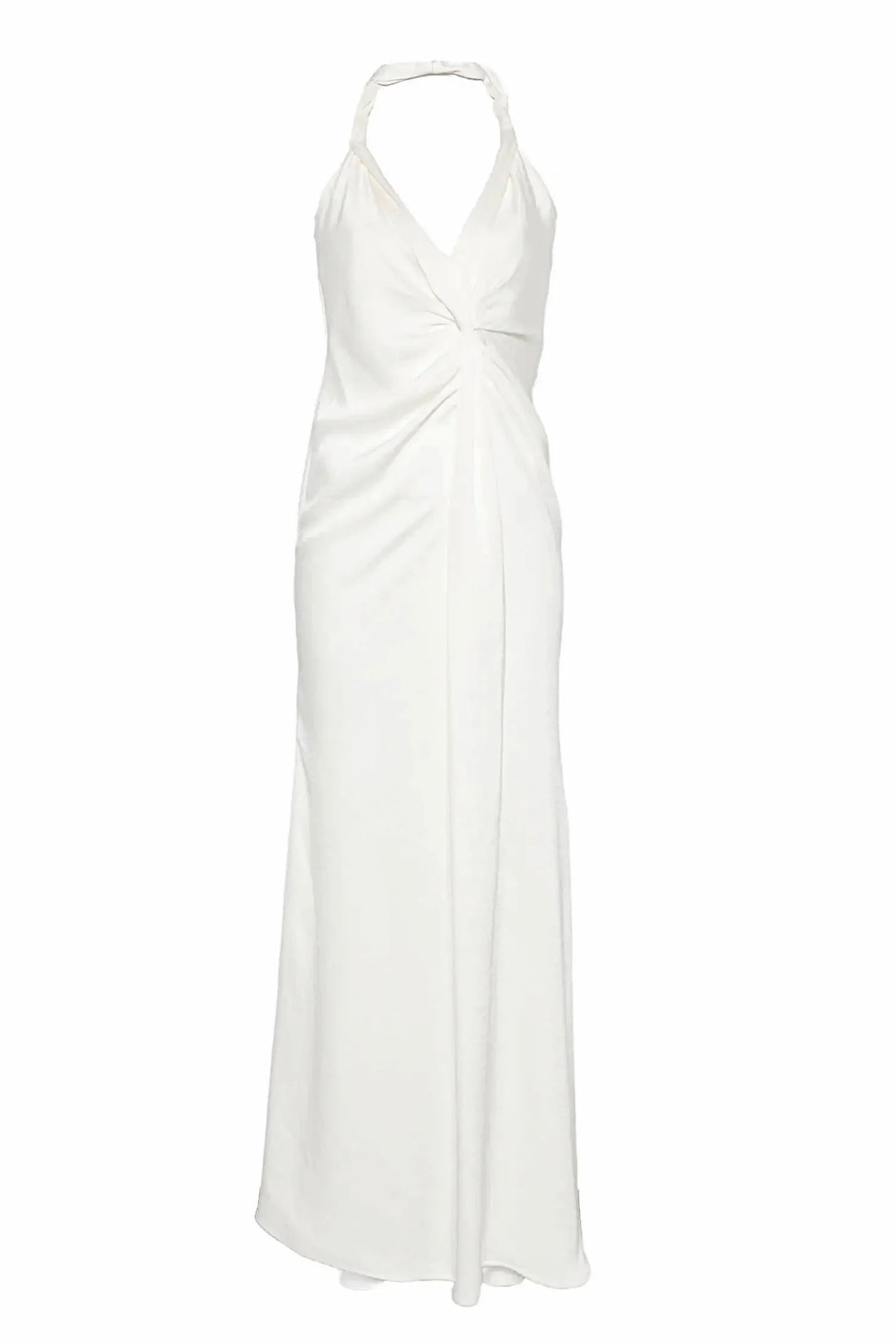 SUKIENKA HALTER MAXI Z ZAMKIEM